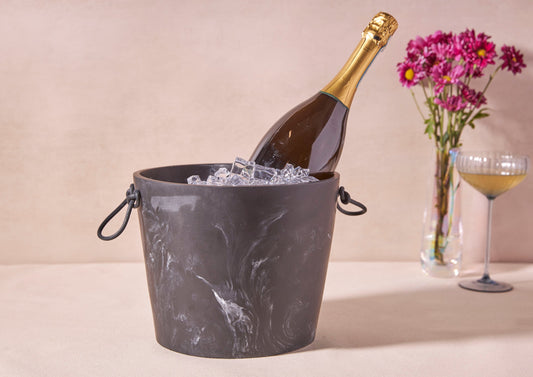 Leather Handle Champagne Bucket